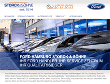 Tablet Screenshot of ford-storck.de